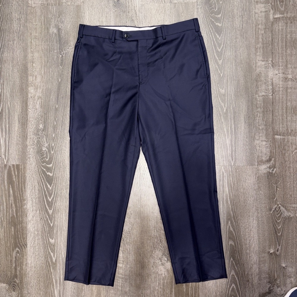 Brooks Brothers 1818 Regent Barberis Canonico Special Selection Navy Pants W37
